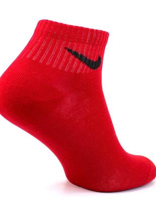 Набір жіночі різнокольорові шкарпетки nike stay cool 4 пари 36-40 короткі спортивні носочки найк premium6 фото