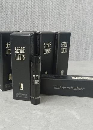 Serge lutens nuit de cellophane пробник унисекс (оригинал)