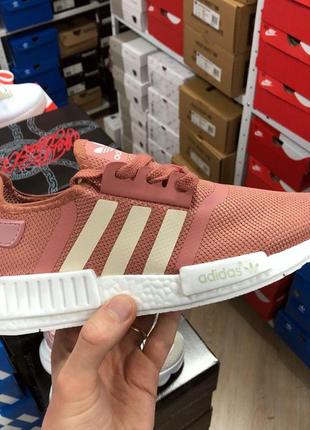 Розпродаж! кросівки adidas в кораловому кольорі (40-25 см)3 фото