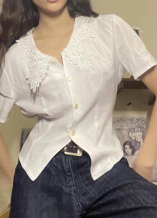 Блуза с коротким рукавом2 фото