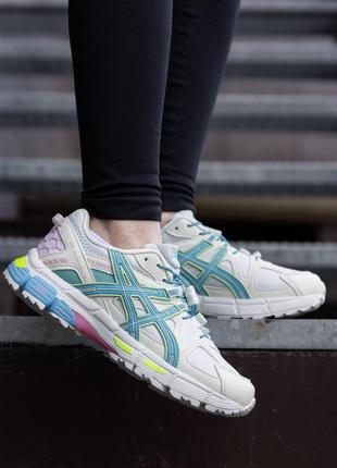 Демісезон asics gel kahana 8 white blue