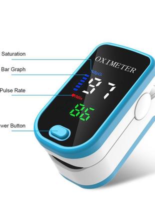 Пульсоксиметр pulse oximeter3 фото