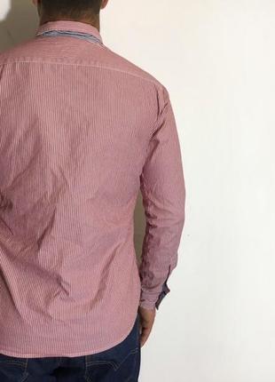 Брендовая мужская рубашка tommy hilfiger vintage fit, размер l, можно на m2 фото