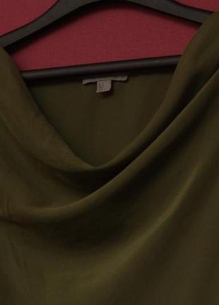Cos рр 4 s-m блуза из модал хлопка и шелка3 фото