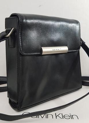 Кожаная сумка crossbody max1 фото