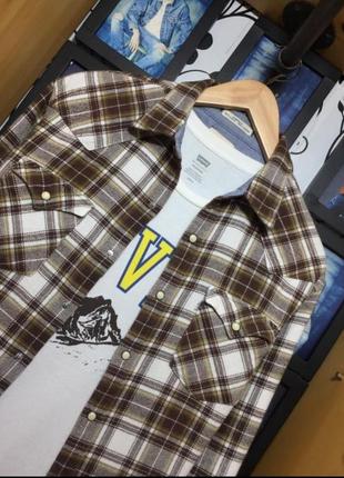 Винтажная мужская рубашка levis левайс оригинал1 фото