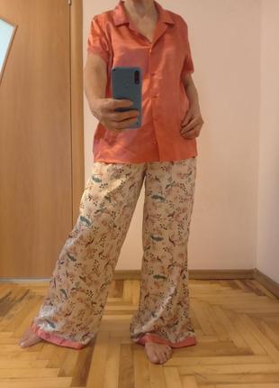 Хорошенькая цветная  пижама, костюм для дома и сна, размер 16-18