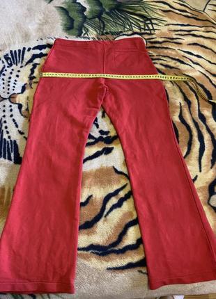 Спортивні штани червоні розкльошені u.s. polo