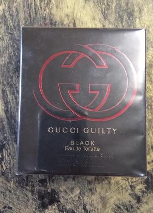 Gucci guilty black туалетна вода 30мл