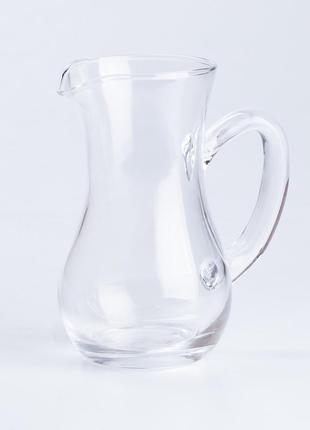 Кувшин стеклянный 300 (мл) для напитков прозрачный1 фото