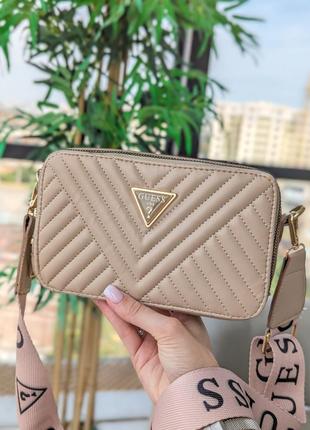 Сумка guess жіноча сумочка клатч крос боді подарунок