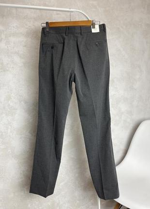 John lewis мужские зауженные классические брюки размер 30 s костюмные базовые слаксы штаны slim fit7 фото