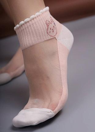 Носки прозрачные