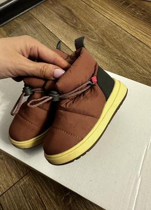 Ботинки угги дутики zara 2