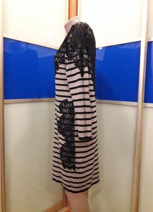 Шикарное платье с кружевом франция2 фото