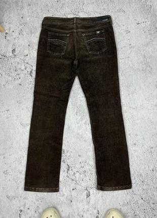 Вельветовые винтажные джинсы armani jeans9 фото