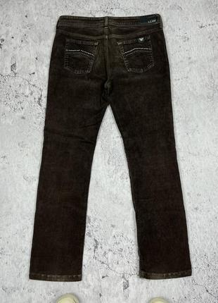 Вельветові вінтажні джинси armani jeans1 фото