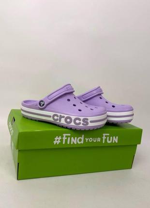 Crocs крокси bayaband lavander/ баябенд лаванда3 фото