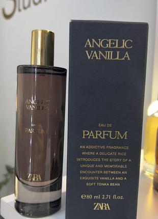 Zara angelic vanilla edp 80 мл