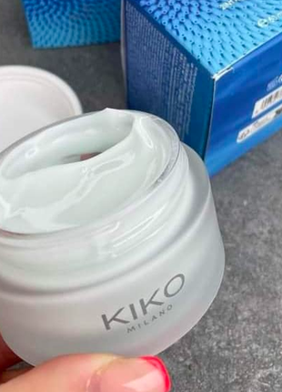 Крем - маска 2 в 1 с алоэ kiko milano blue me 2 in 1 face cream &amp; mask8 фото