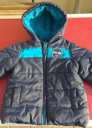 Mothercare зимова тепла куртка для хлопчика 1.5-2 г 18-24 м 86-92