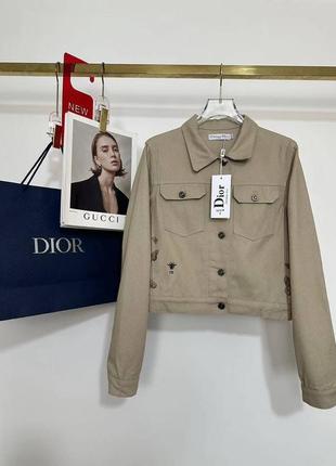 Джинсова куртка dior 2024  s m l