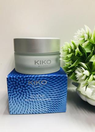 Крем - маска 2 в 1 з алое kiko milano blue me 2 in 1 face cream & mask