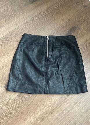 Юбка из эко кожи h&m размер s-m8 фото