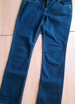 Женские прямые  стрейчевые джинсы george 10 размера .