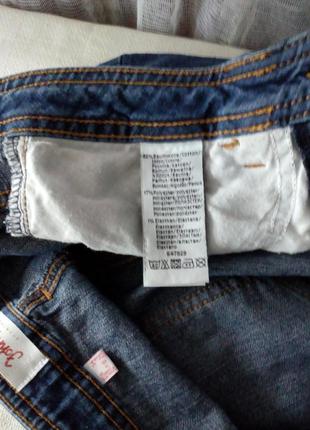 Бриджі джинси жіночі john baner jeans wear eur 34/ru 428 фото