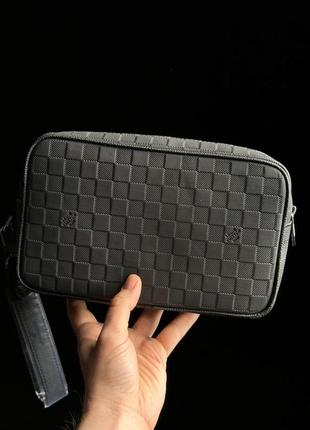 👜 louis vuitton alpha wearable wallet black4 фото