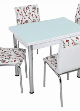 Комплект меблів стіл і стільці виробництва туреччини13 фото
