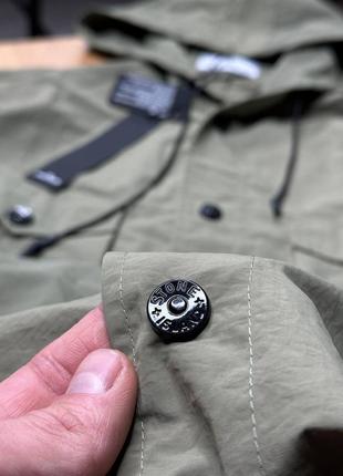 Вітровка stone island 10608 over shirt 💣5 фото