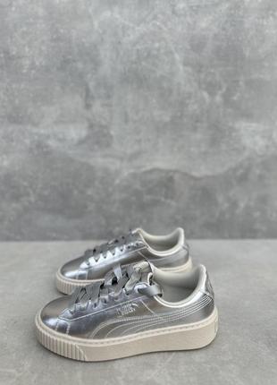 Кроссовки puma basket platform оригинальные1 фото