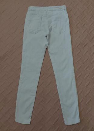 Білі джинси стрейчові zara для дівчинки / підлітка6 фото