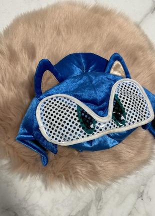 Карнавальная маска шапочка sony, соник1 фото