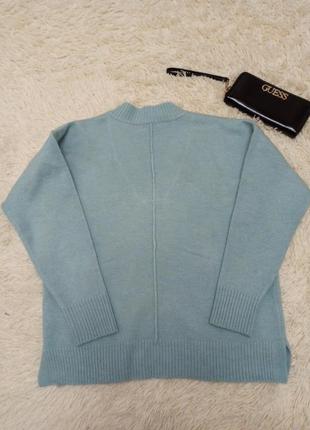 Пуловер женский голубой by very6 фото