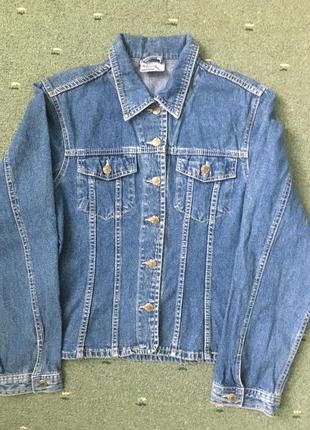 Куртка-рубашка джинсовая женская р. xl2 фото