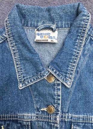 Куртка-рубашка джинсовая женская р. xl5 фото