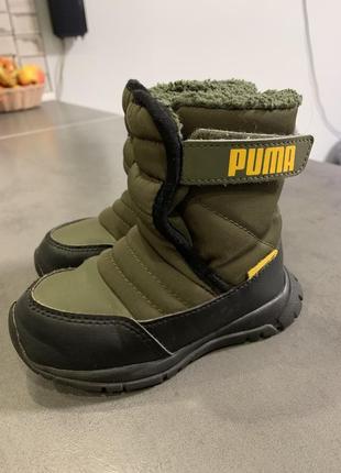 Сапожки сапоги puma на мальчика