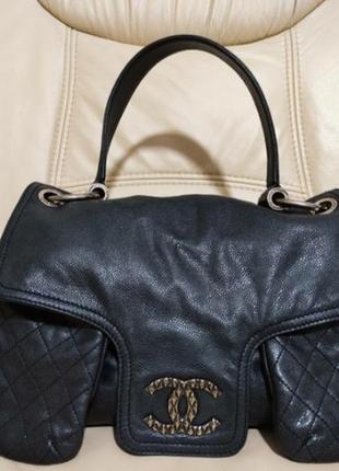 Chanel номерна сумка оригінал теляча шкіра номер шоппер сумочка