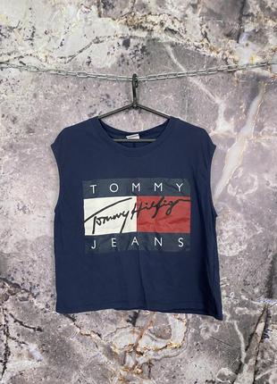 Женская крутая оригинальная майка Tommy hilfiger размер s