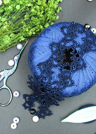 Изысканый браслет на руку "корона", фриволите