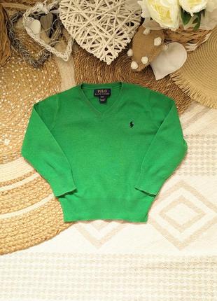 Свитер свечер кофта ralph lauren polo 4 года 104 см на мальчика