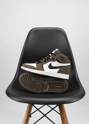 Кросівки  nike jordan 1 retro two “dark mocha” кроссовки5 фото