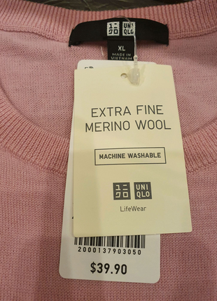 Светр вовняний uniqlo4 фото