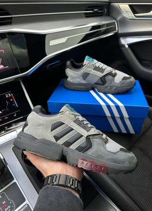 Мужские кроссовки adidas originals zx torsion gray