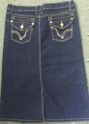Юбка джинсова розмір м l2 фото