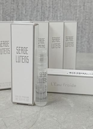 Serge lutens l'eau froide пробник для жінок (оригінал)