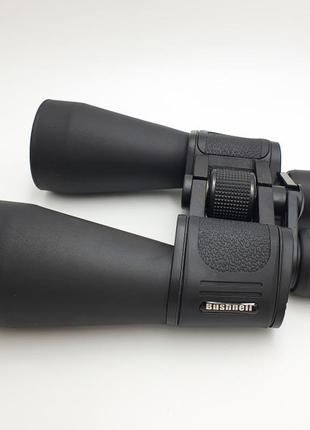 Бінокль компактний bushnell 60x90 у прогумованому корпусі3 фото